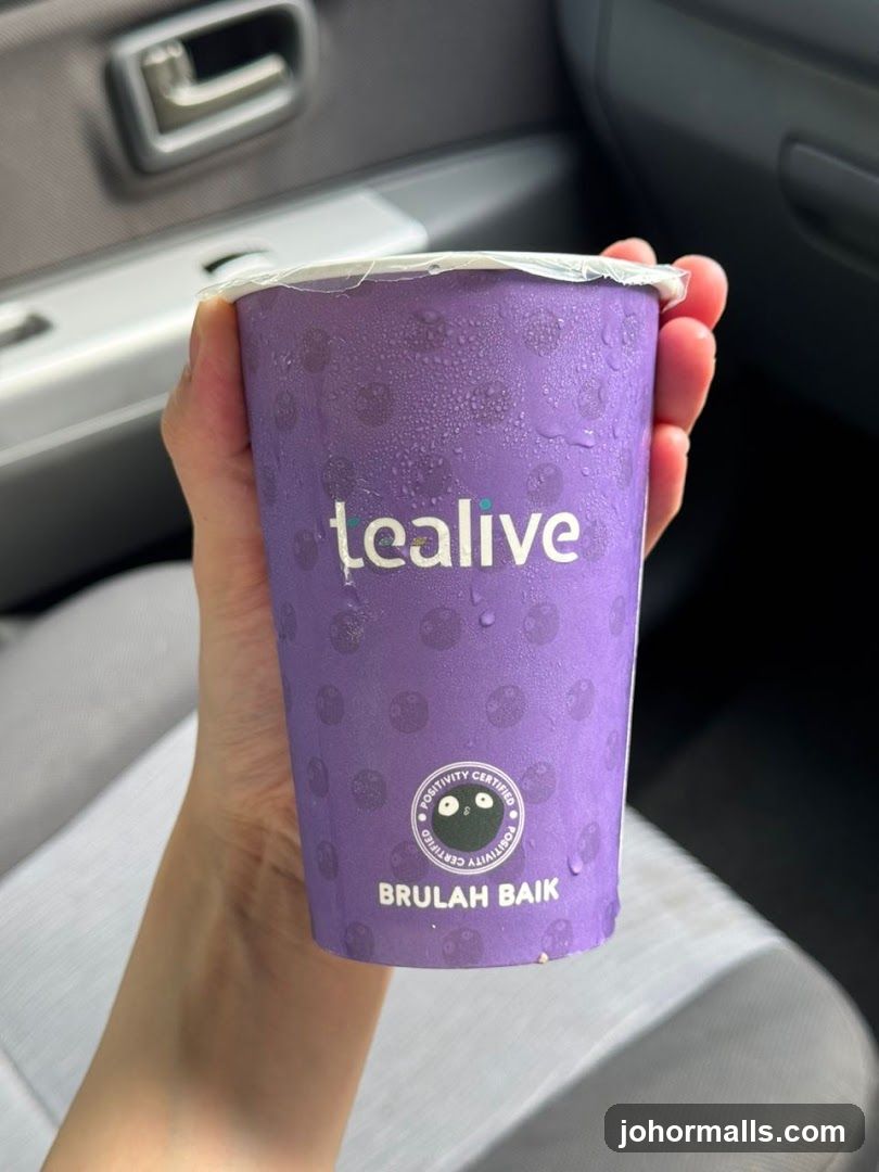 Tealive Drink Cup