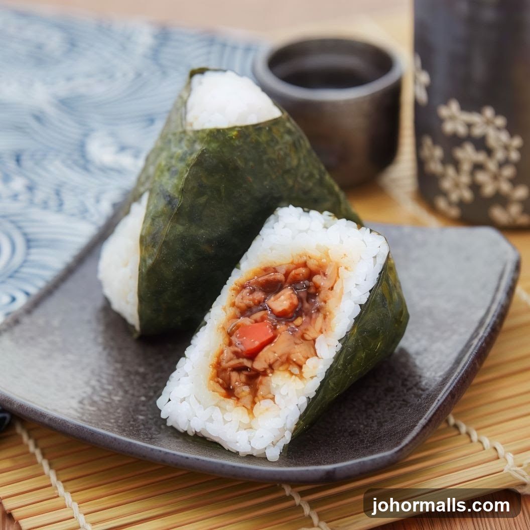 Onigiri with Savory Filling