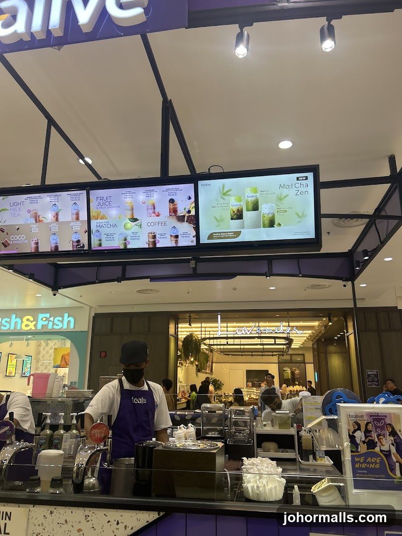 Tealive Menu