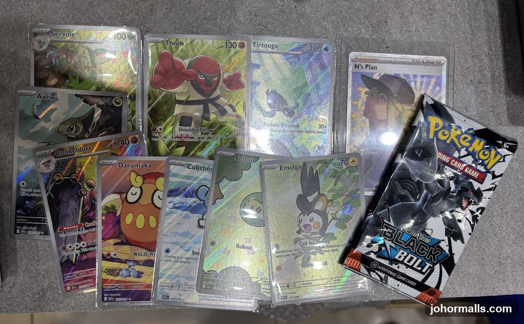 Pokemon Trading Cards and Booster Pack