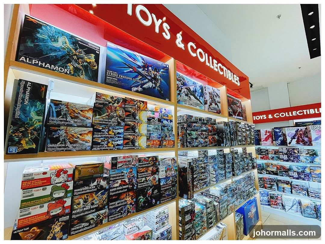 Toys and Collectibles Store Display