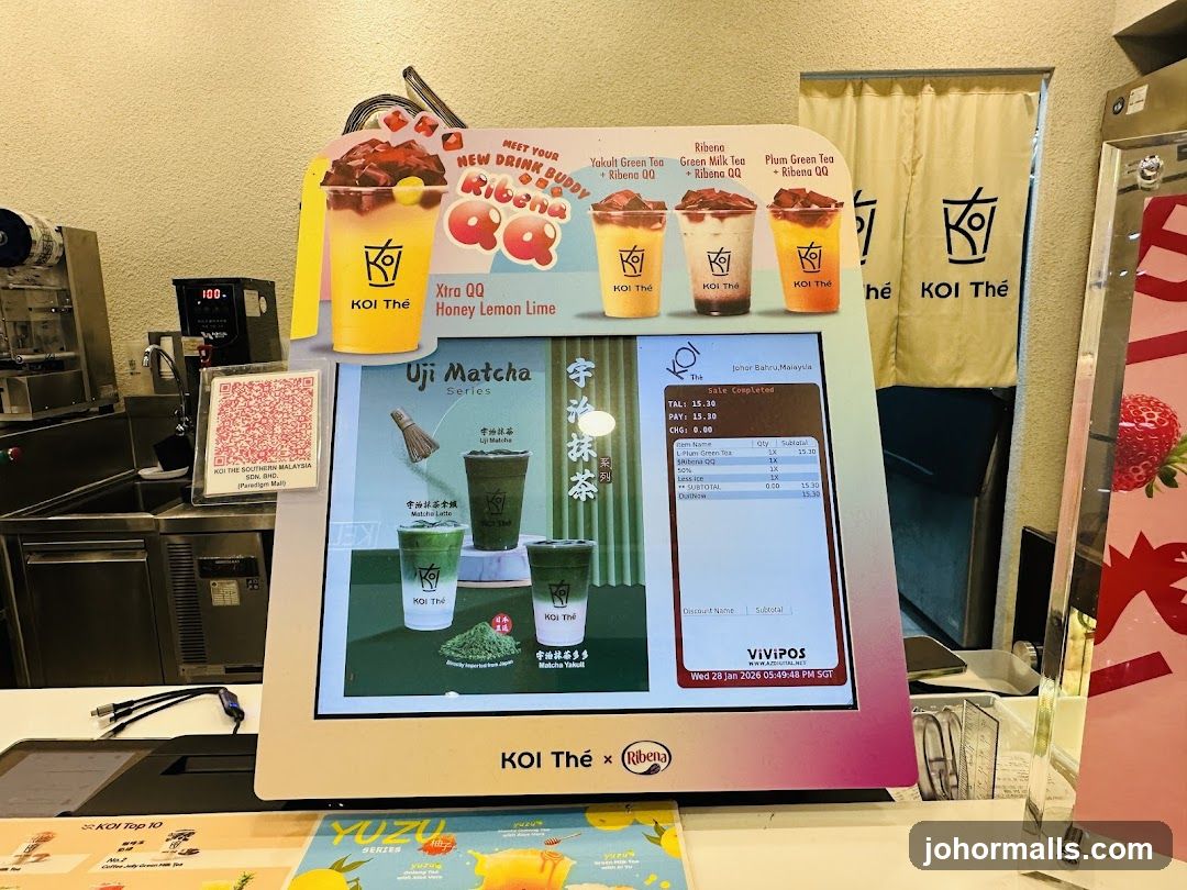 KOI Thé Self-Ordering Kiosk