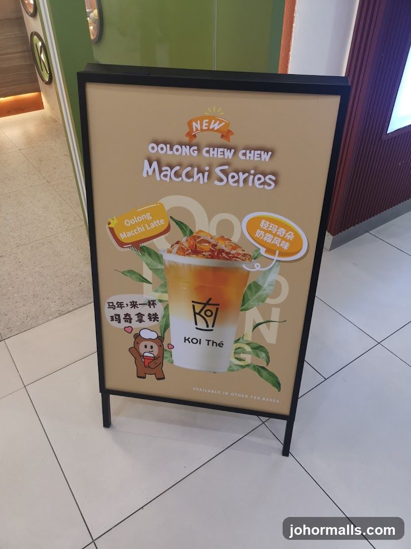 Oolong Chew Chew Macchi Series Advertisement
