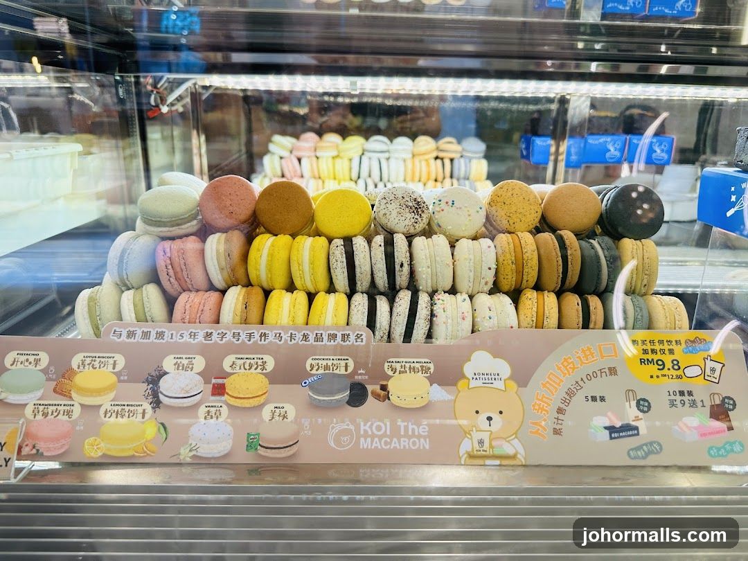 Macarons Display