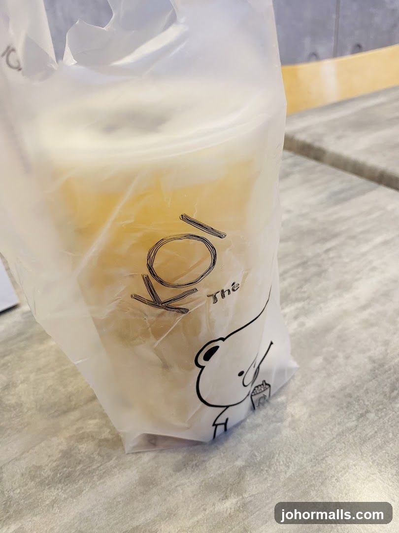 KOI Thé Drink in Bag