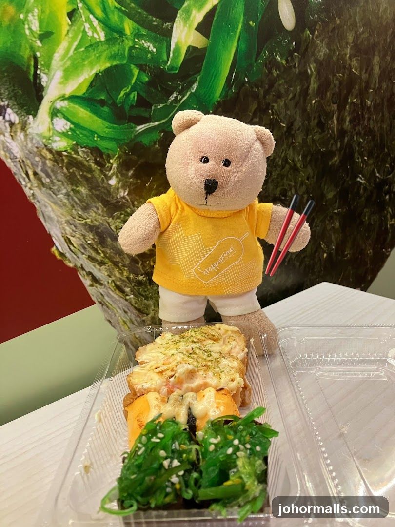 Teddy Bear with Sushi