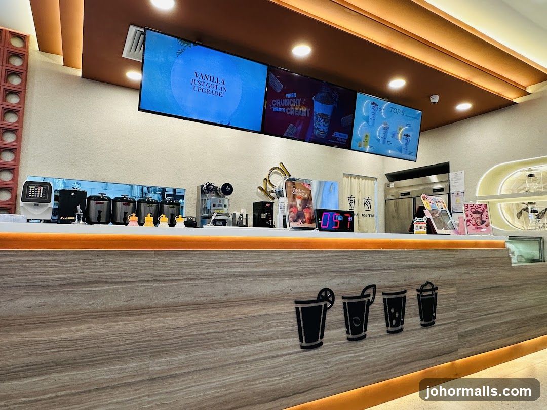 Bubble Tea Shop Counter
