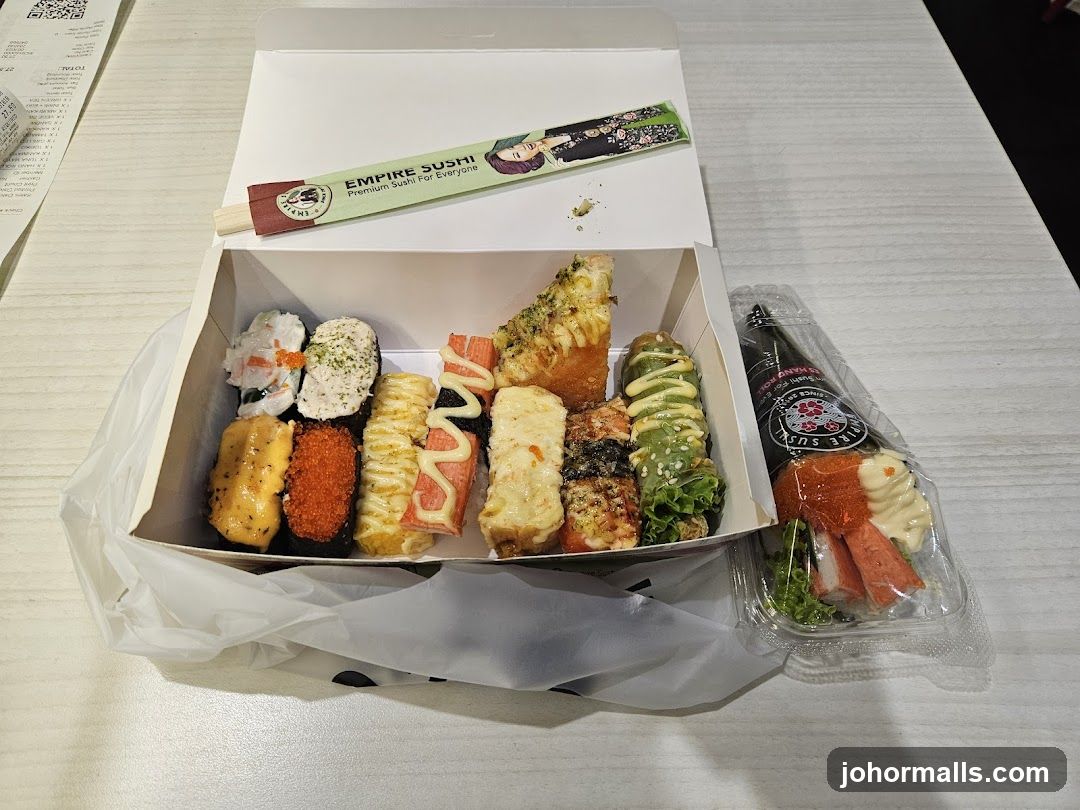 Sushi Bento Box and Hand Roll