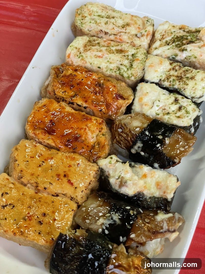 Assorted Sushi Rolls