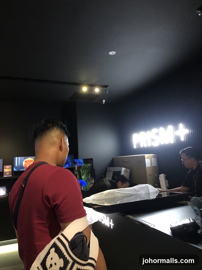 Electronics Store Interior