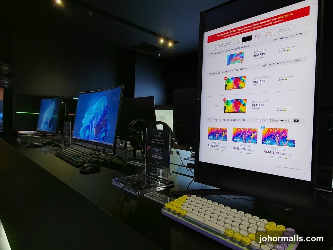 Electronics Store Display