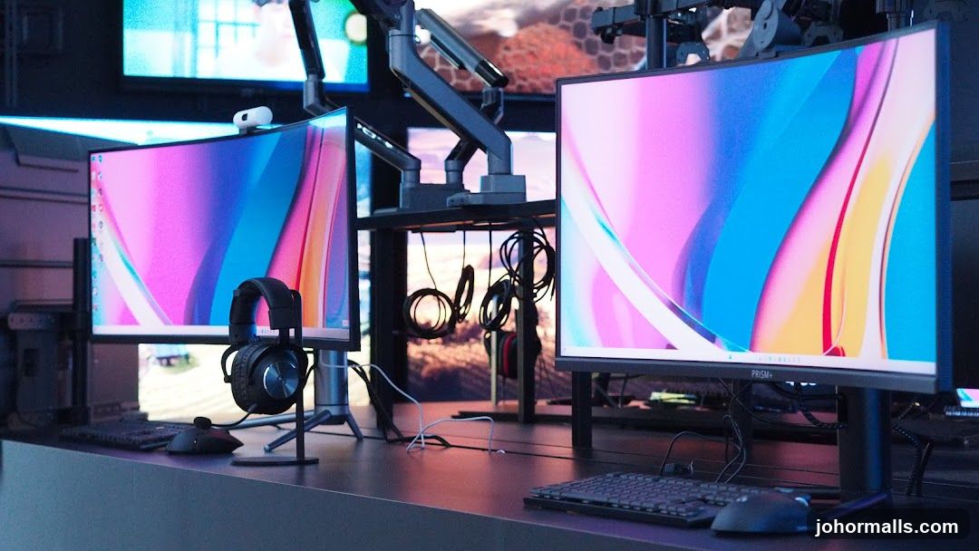 Computer Setup with Multiple Monitors