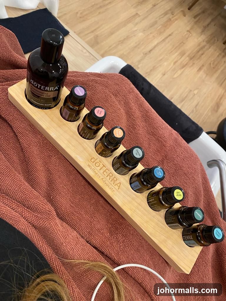 Essential Oils Display