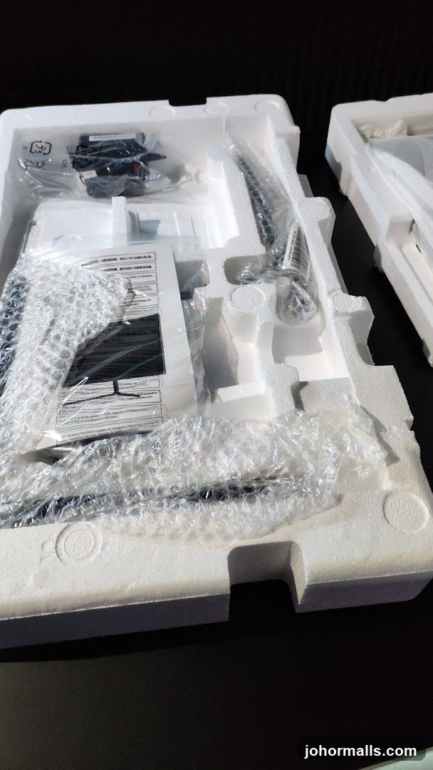 Unboxed Monitor and Accessories