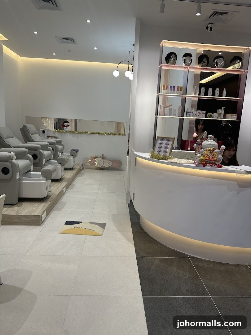 Nail Salon Interior