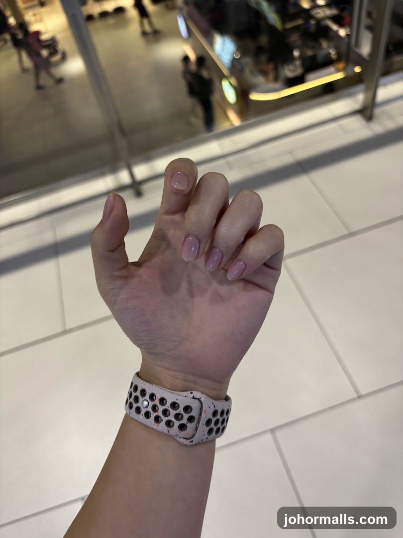 Woman's Hand with Manicure