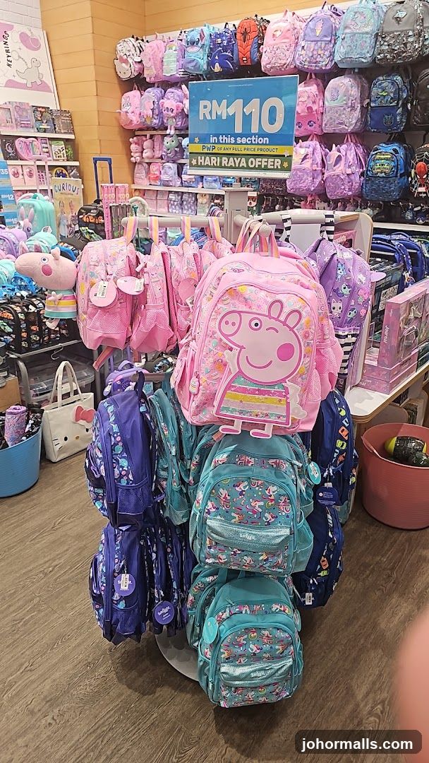 Backpacks Display