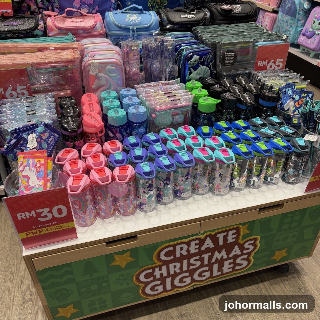 Christmas Themed Merchandise Display