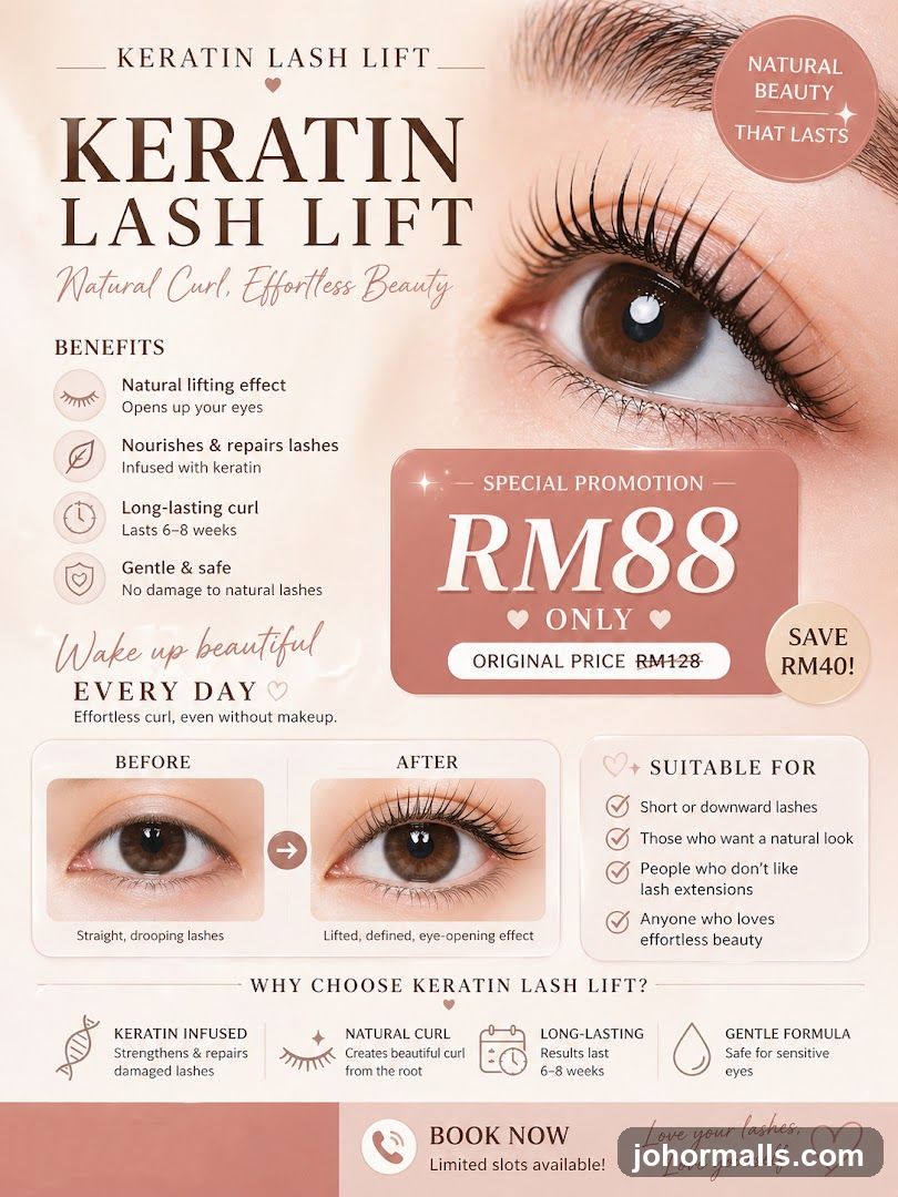 Keratin Lash Lift Promotion