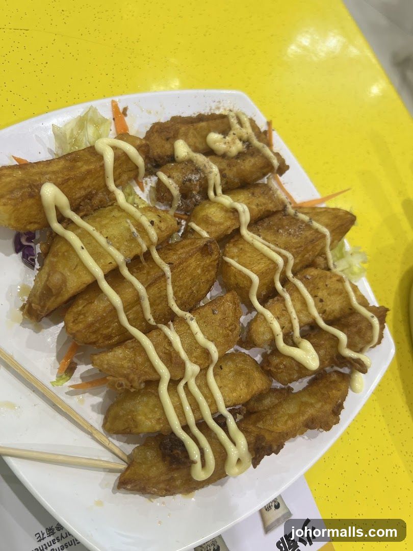 Potato Wedges with Mayonnaise