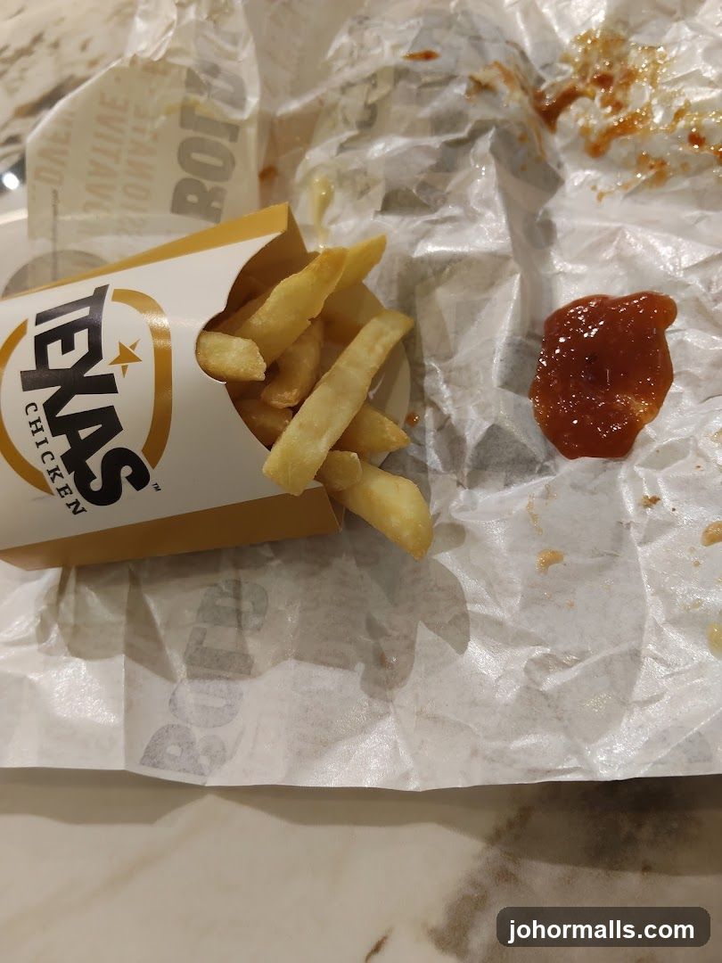 French Fries and Ketchup