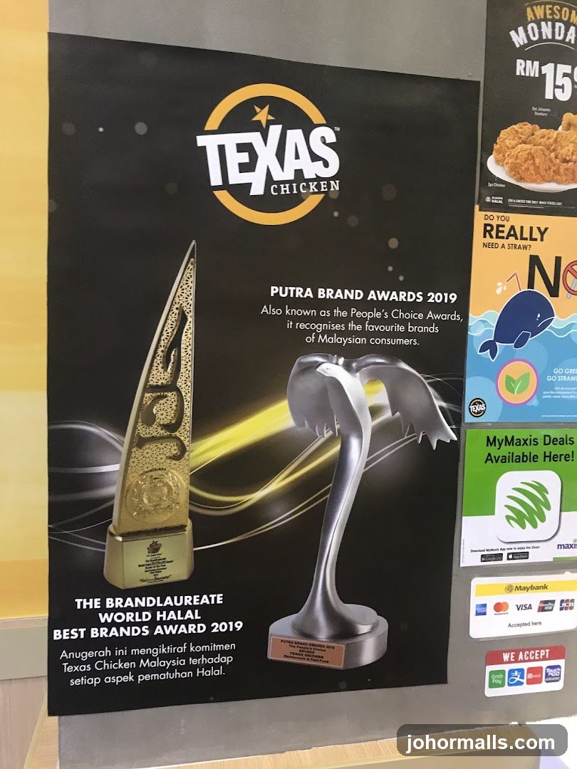 Texas Chicken Awards Poster