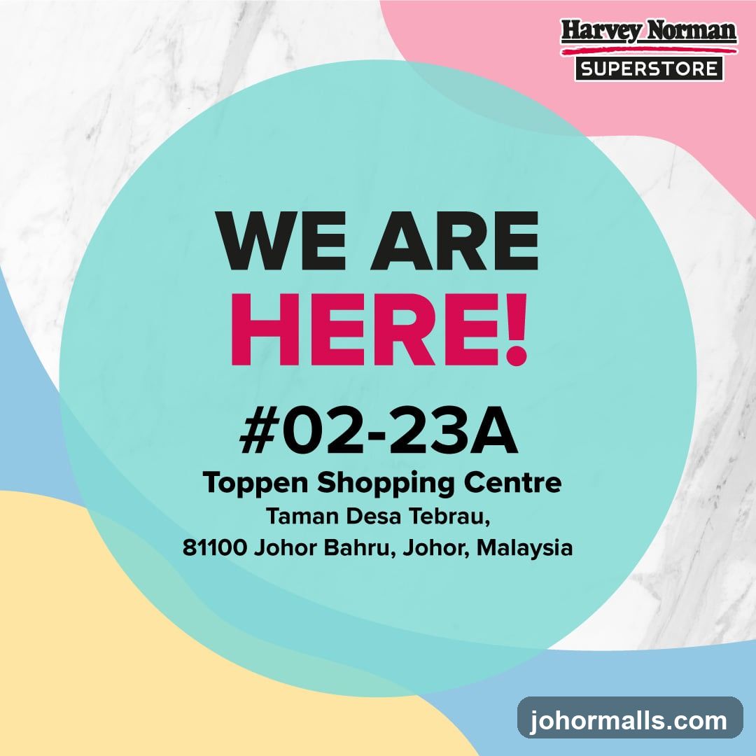 Harvey Norman Superstore Location Announcement