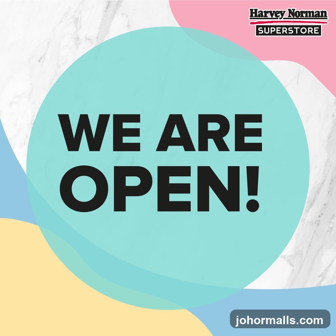 Harvey Norman Superstore - We Are Open!