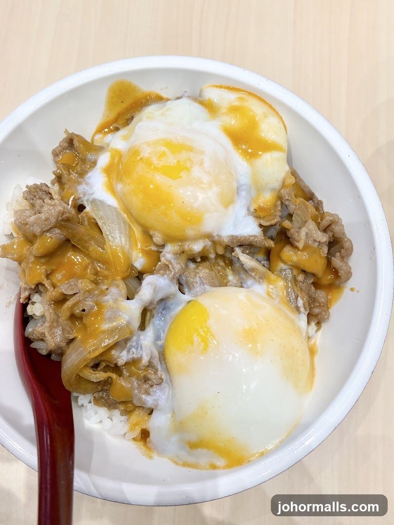 Beef and Egg Rice Bowl