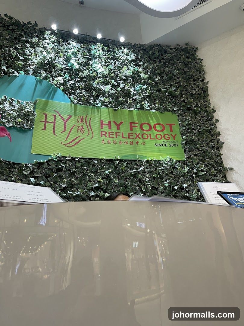 HY Foot Reflexology Sign