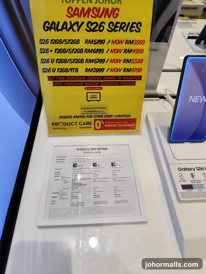 Samsung Galaxy S26 Series Promotion