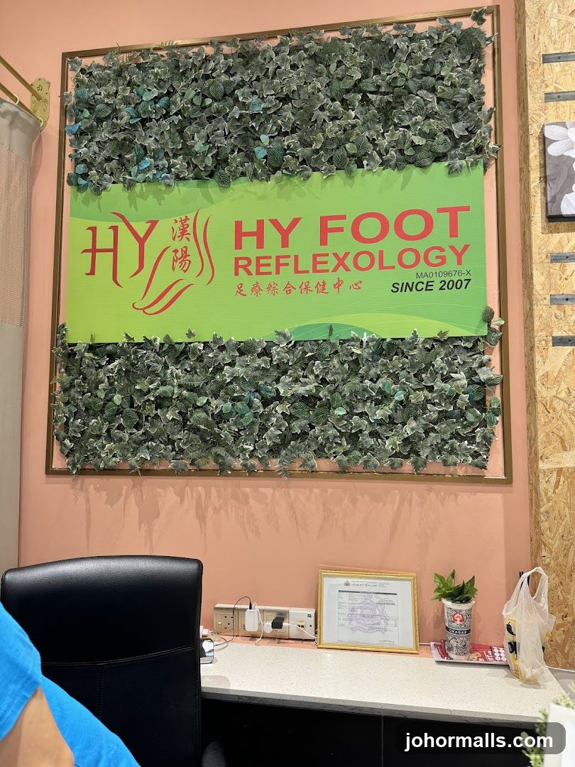 HY Foot Reflexology Sign