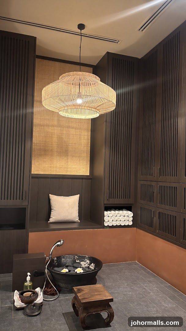 Spa Foot Soak Area