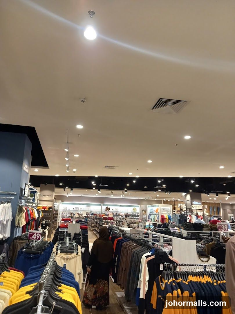 Clothing store interior