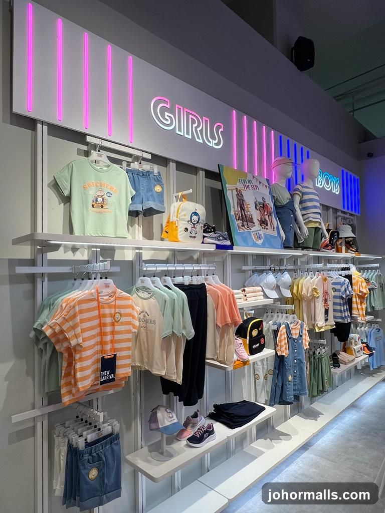 Children's Clothing Store Display