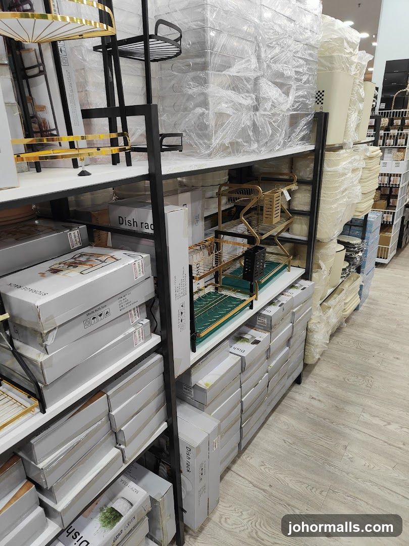 Storage and Kitchenware Display