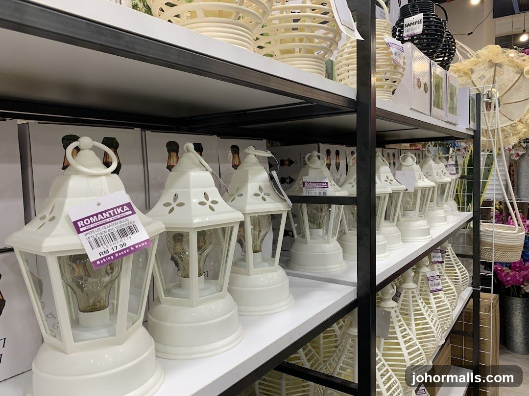 Lanterns on Display
