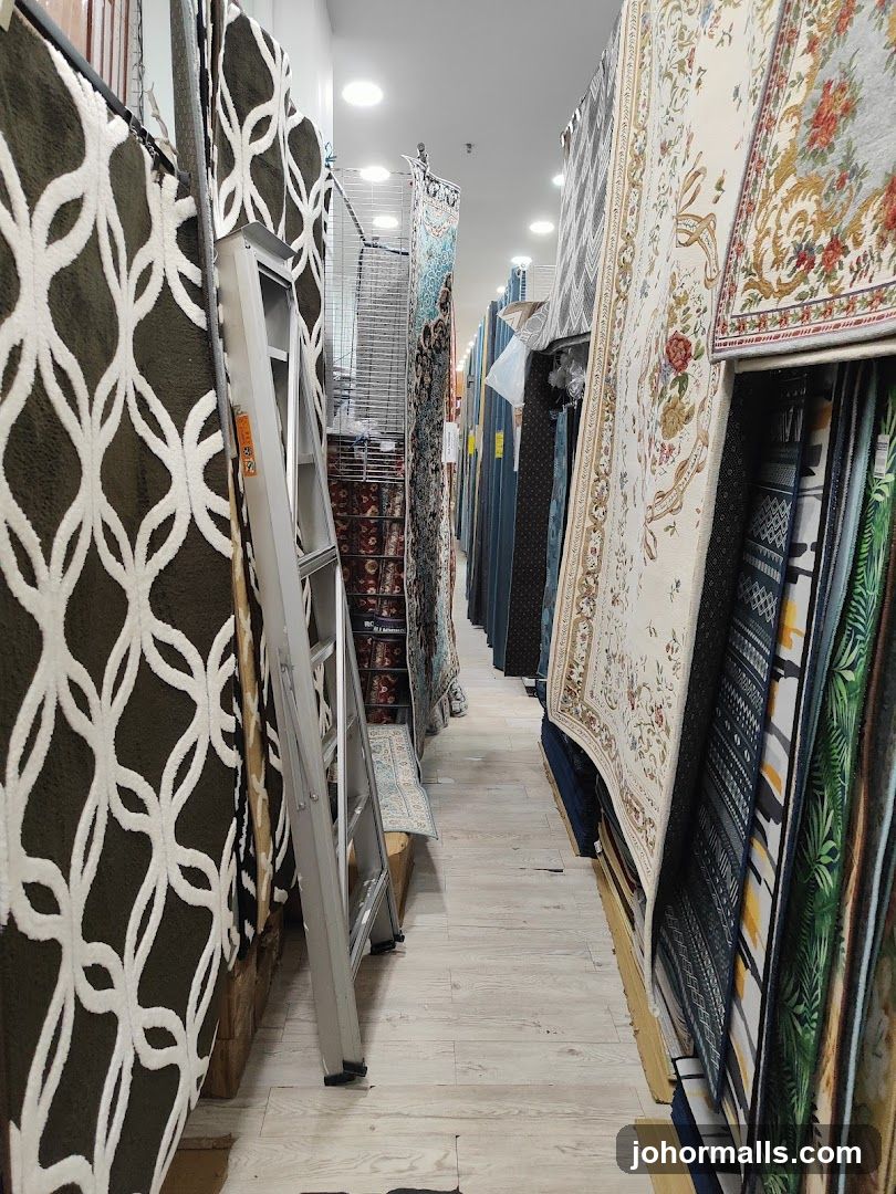 Carpet Store Aisle