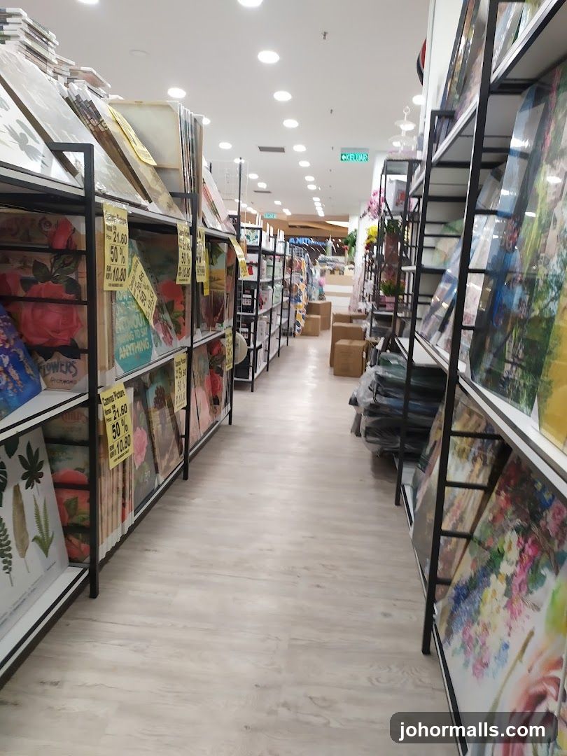 Art and Decor Store Aisle