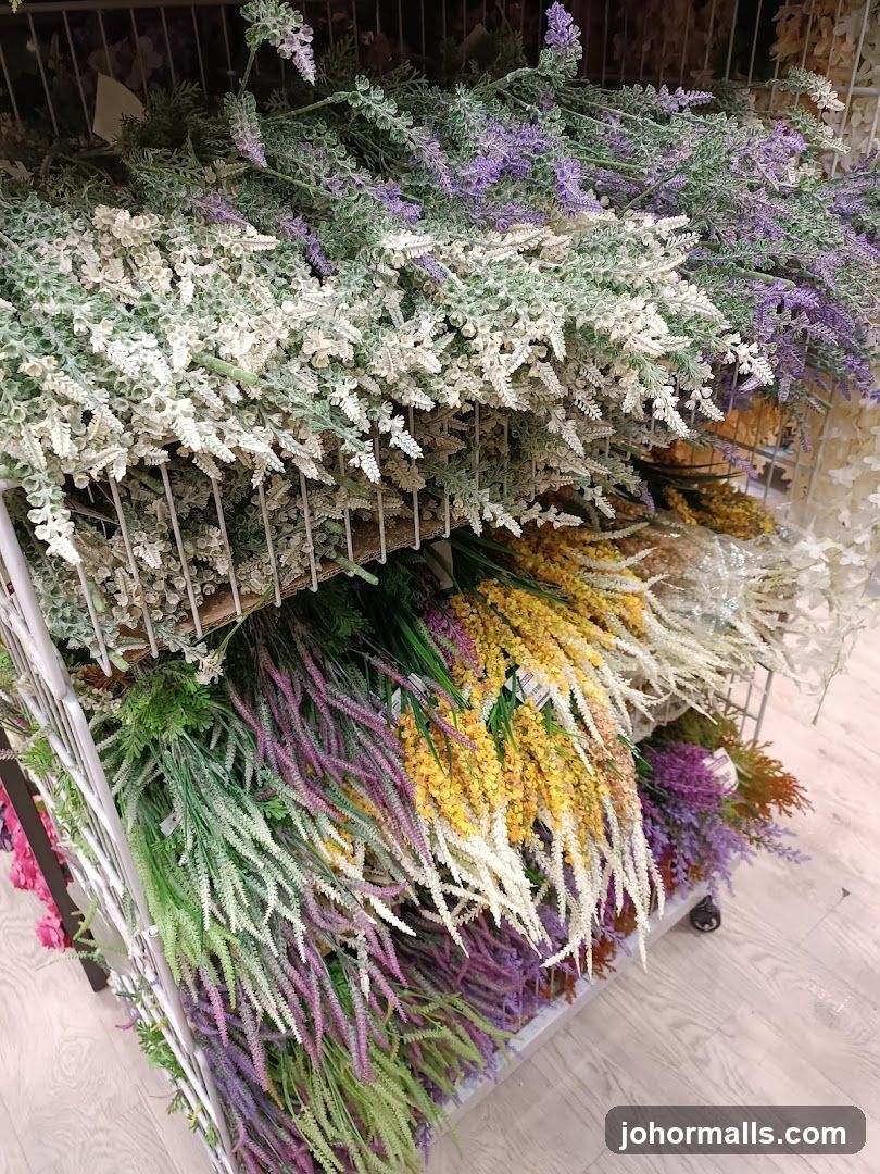 Artificial Flowers Display