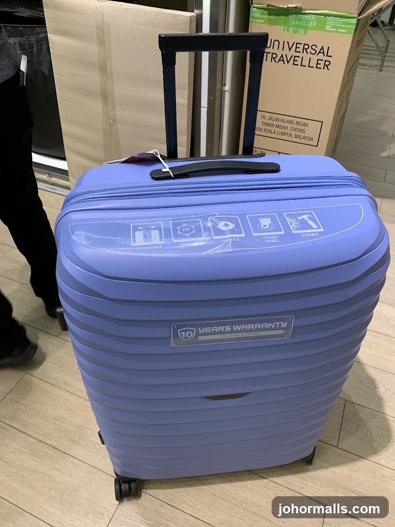 Purple Luggage