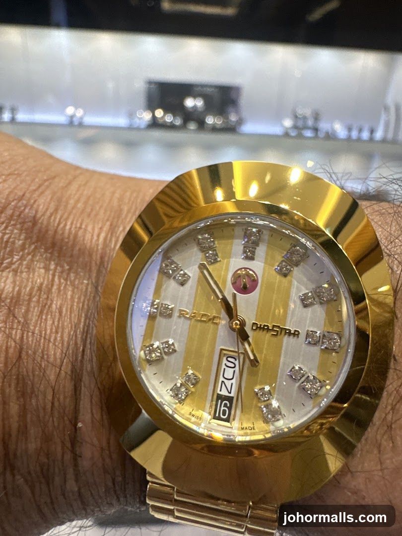 Gold Rado Watch