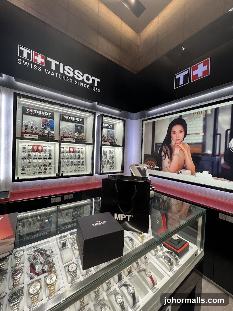 Tissot Watch Display