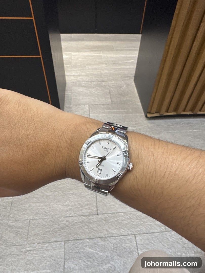 Tissot Watch on Wrist