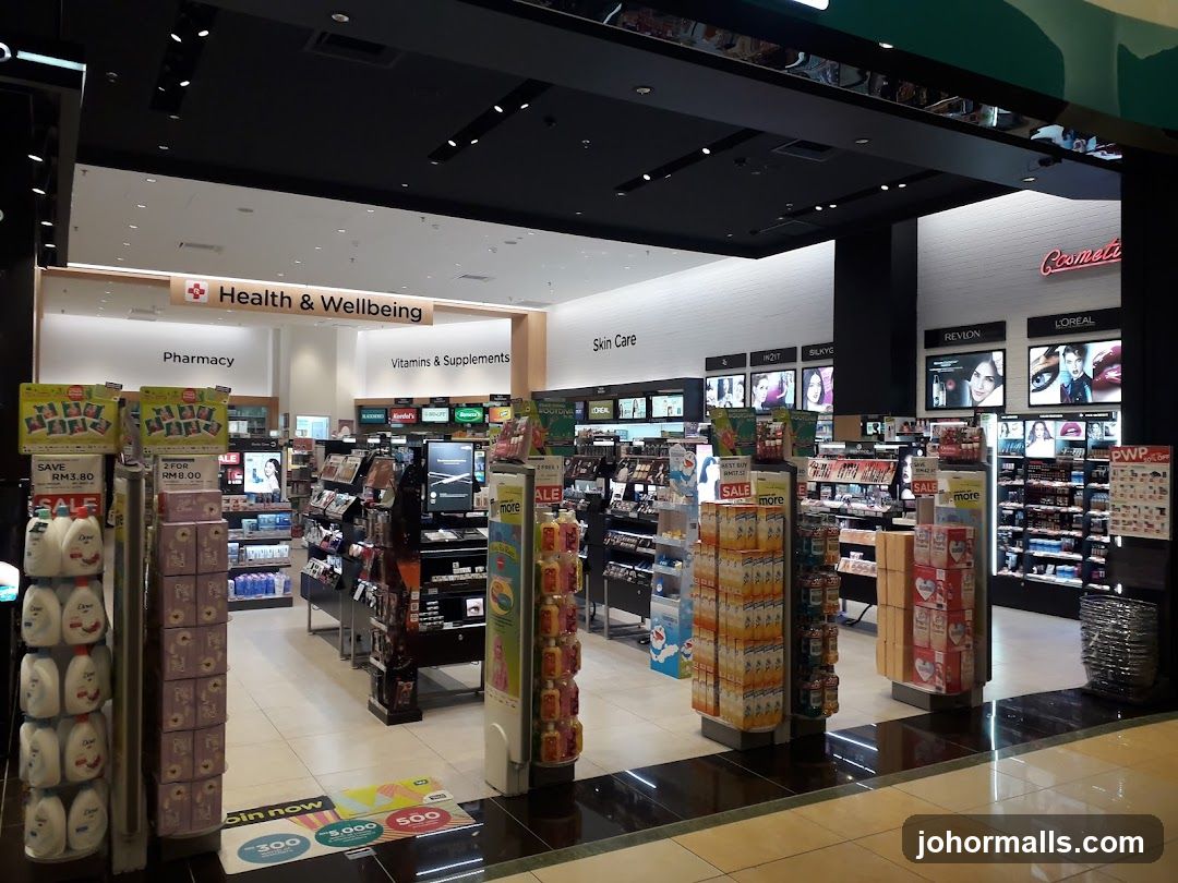 Health and Beauty Store Interior