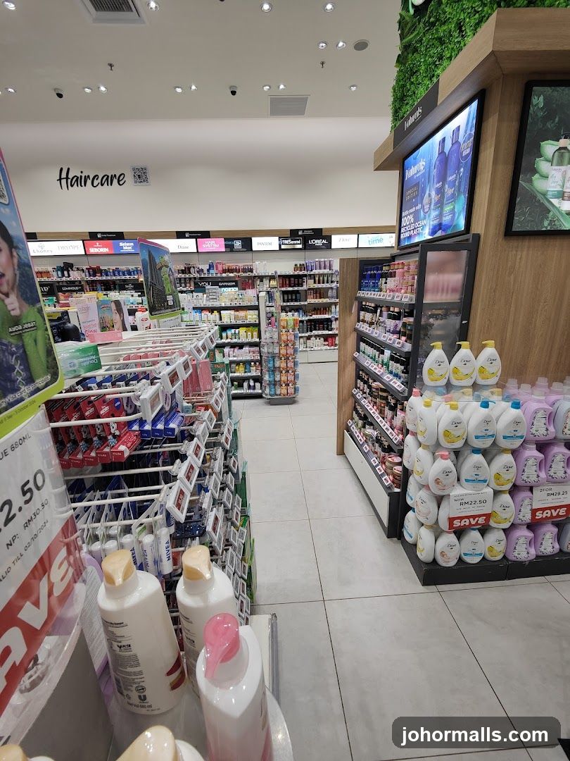 Health and Beauty Store Aisles
