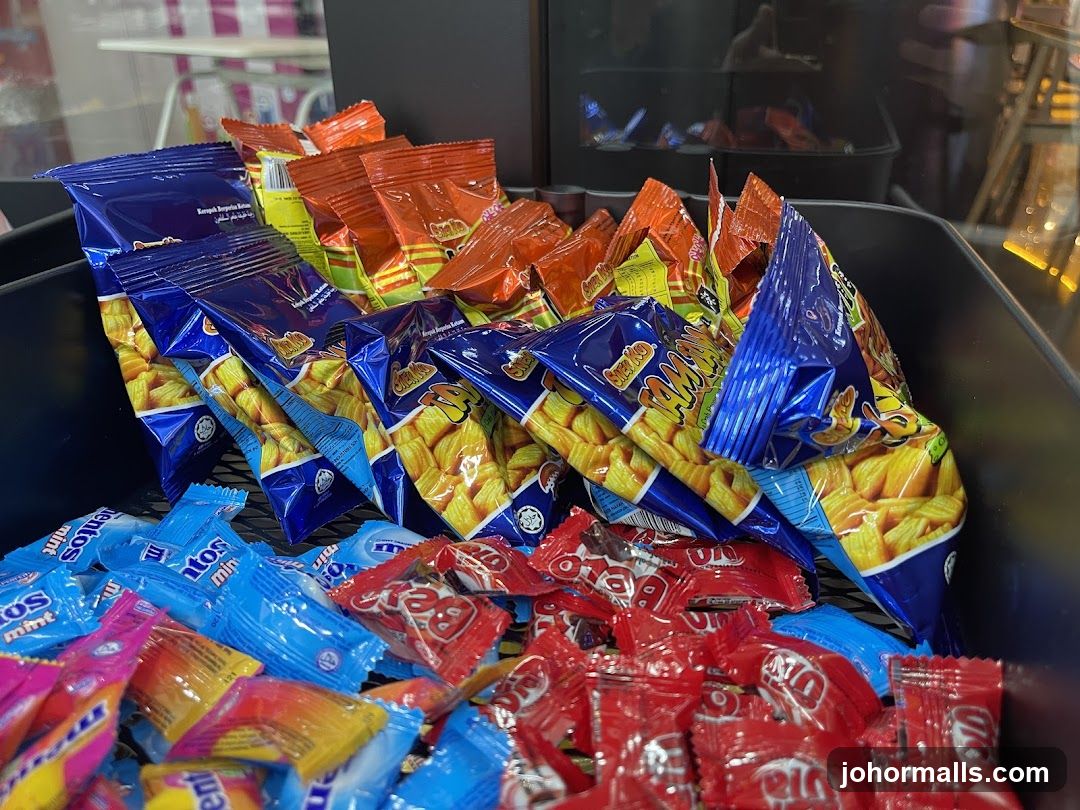 Assorted Snacks and Candies