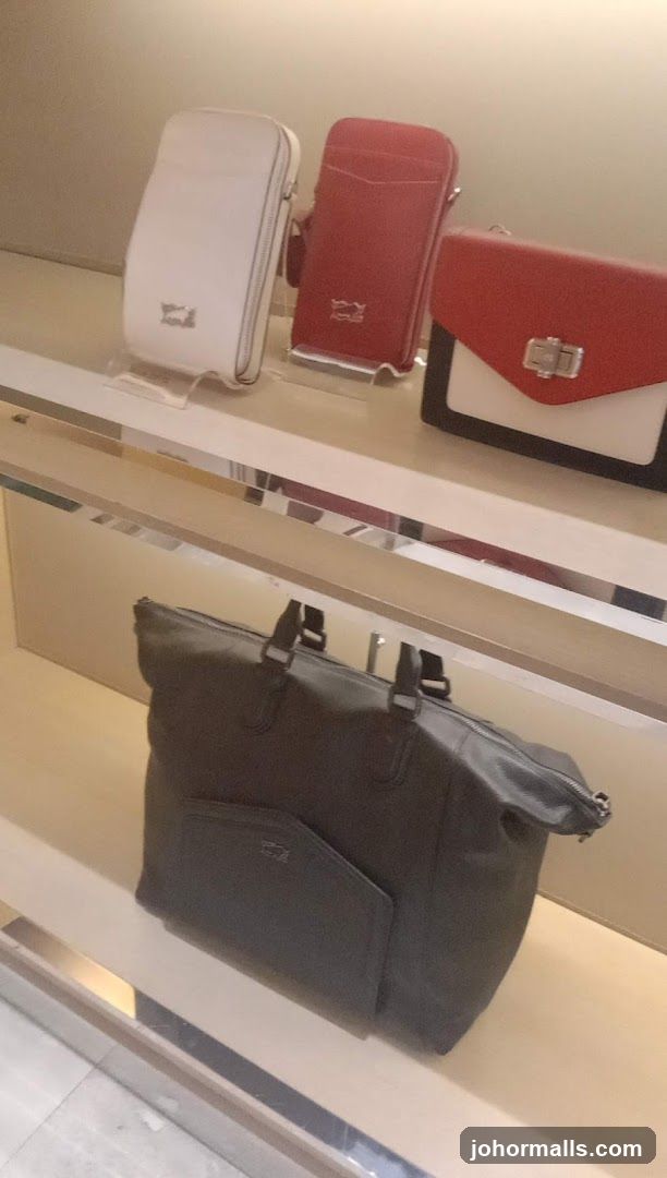 Handbags on Display