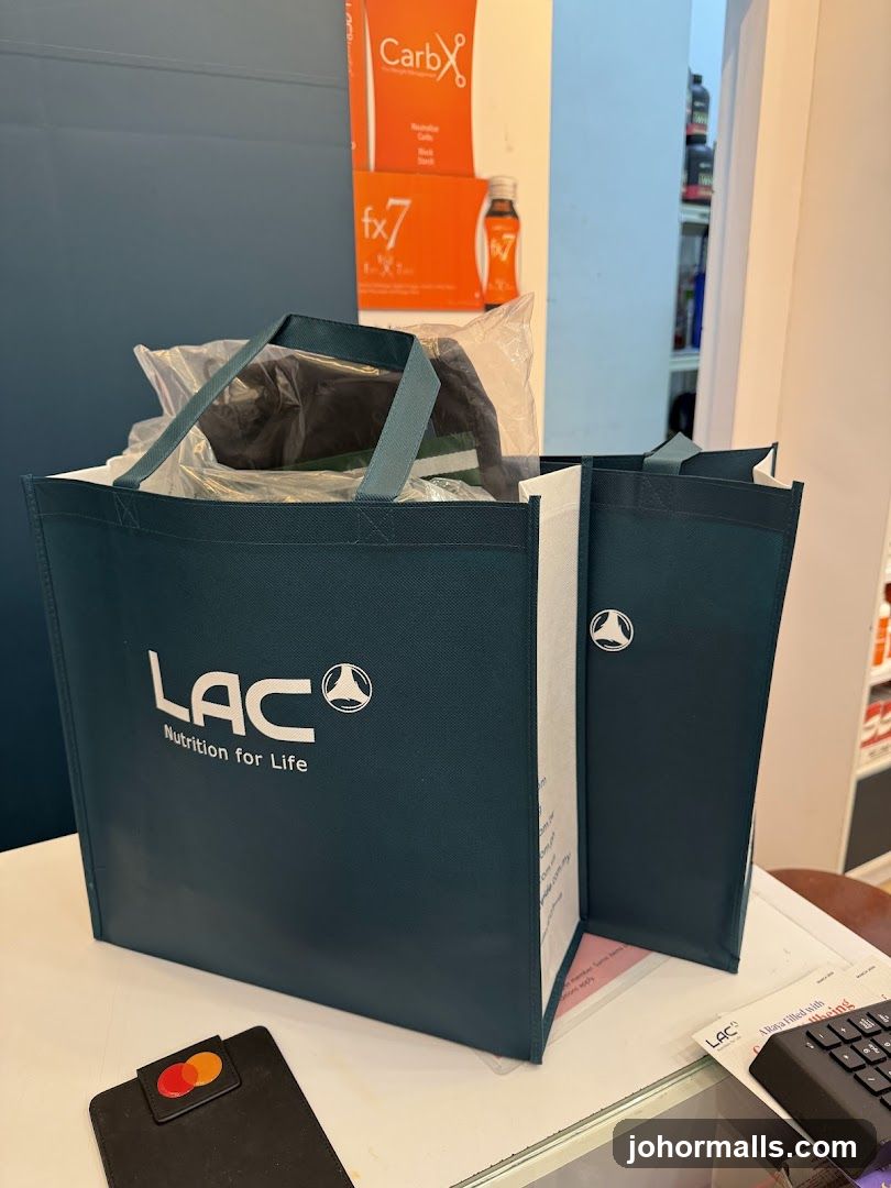 Shopping Bags with LAC Branding