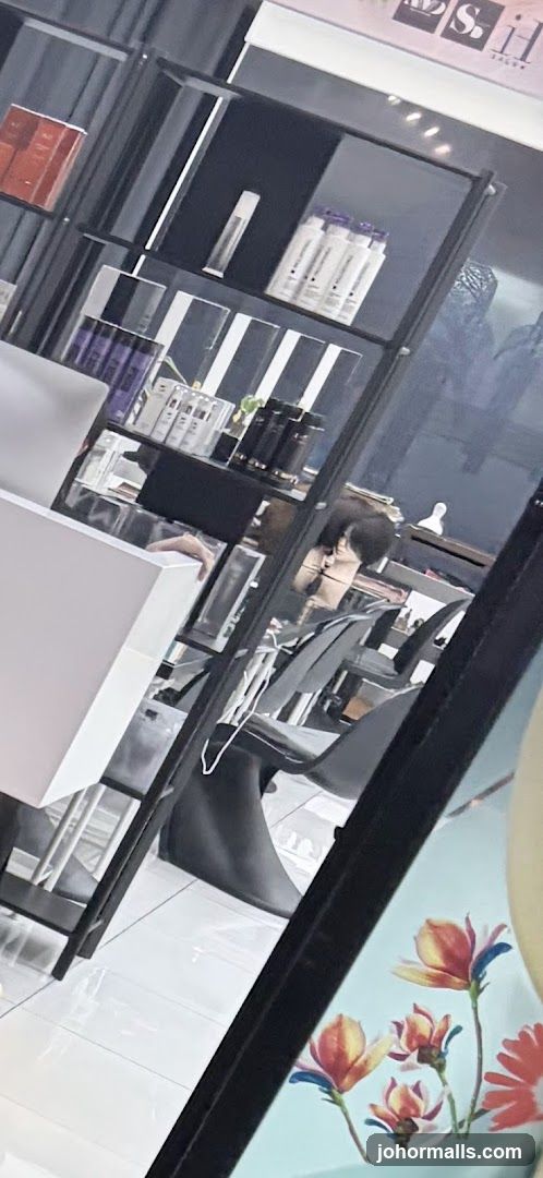 Salon Interior with Products